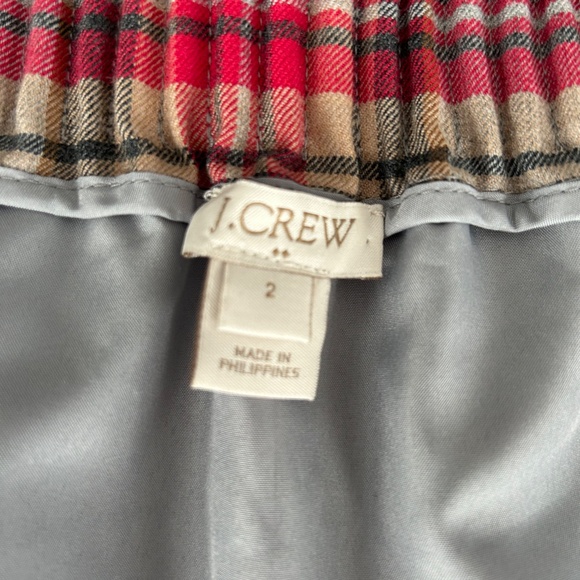 J. Crew Plaid Mini Skirt - Picture 2 of 3